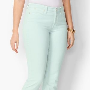 Talbots Heritage Crop Jean Measures Size 18